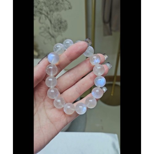 天然藍光月光石手鍊